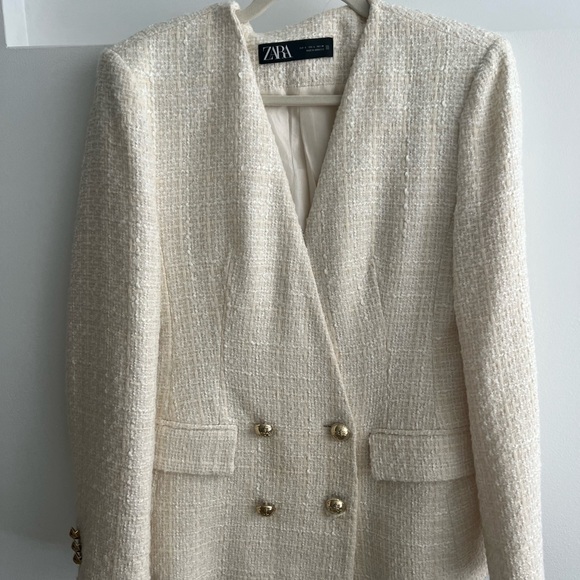 Zara Tweed Blazer - Picture 3 of 3